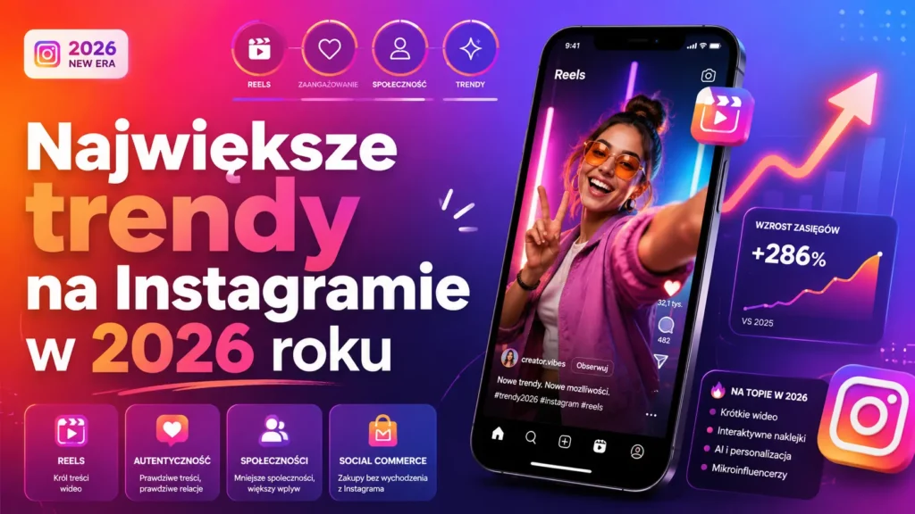 Największe trendy na Instagramie w 2026 roku