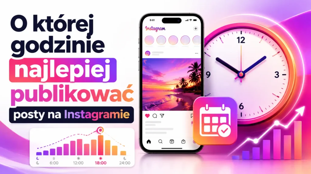 O której godzinie najlepiej publikować posty na Instagramie