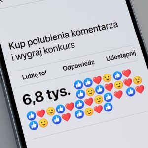 Polubienia Komentarzy na Facebooku
