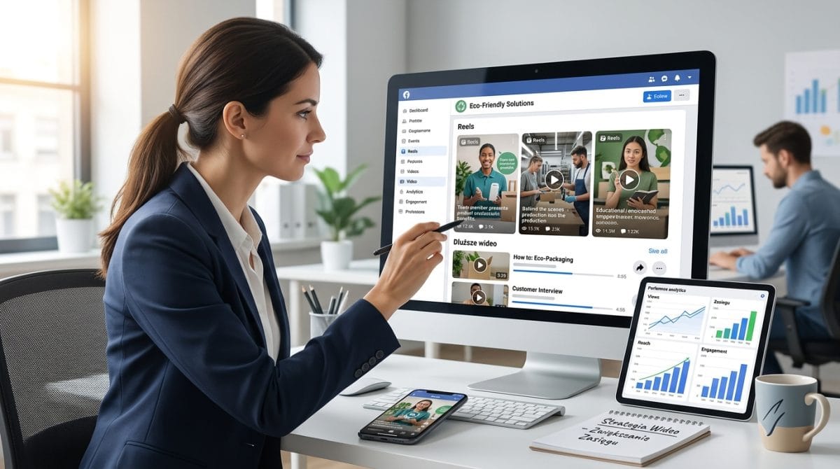 Wykorzystanie potencjału Facebook Reels i wideo w rozwoju strony