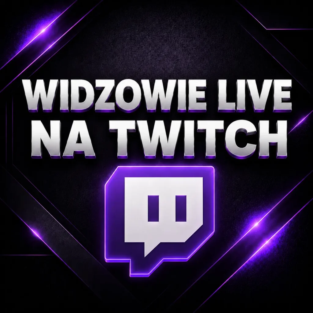 Widzowie live na Twitch - kup Twitch Live Stream Viewers