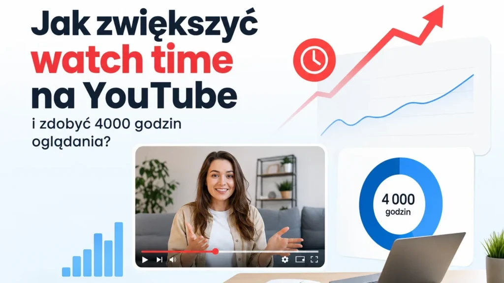 Jak zwiększyć watch time na YouTube i zdobyć 4000 godzin oglądania?