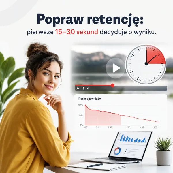 Popraw retencję: pierwsze 15–30 sekund decyduje o wyniku