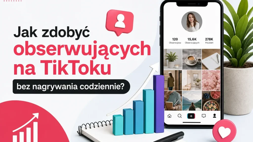 Jak zdobyć obserwujących na TikToku bez nagrywania codziennie?