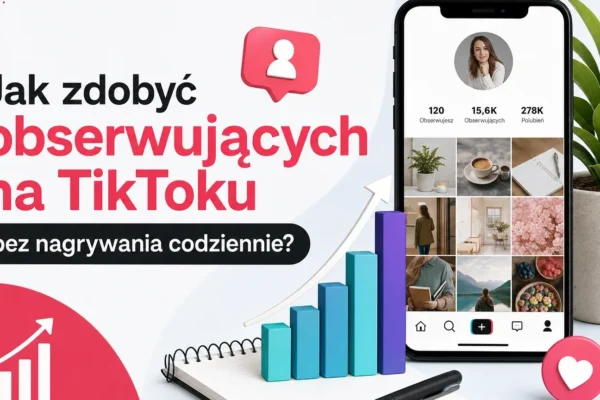 Jak zdobyć obserwujących na TikToku bez nagrywania codziennie?